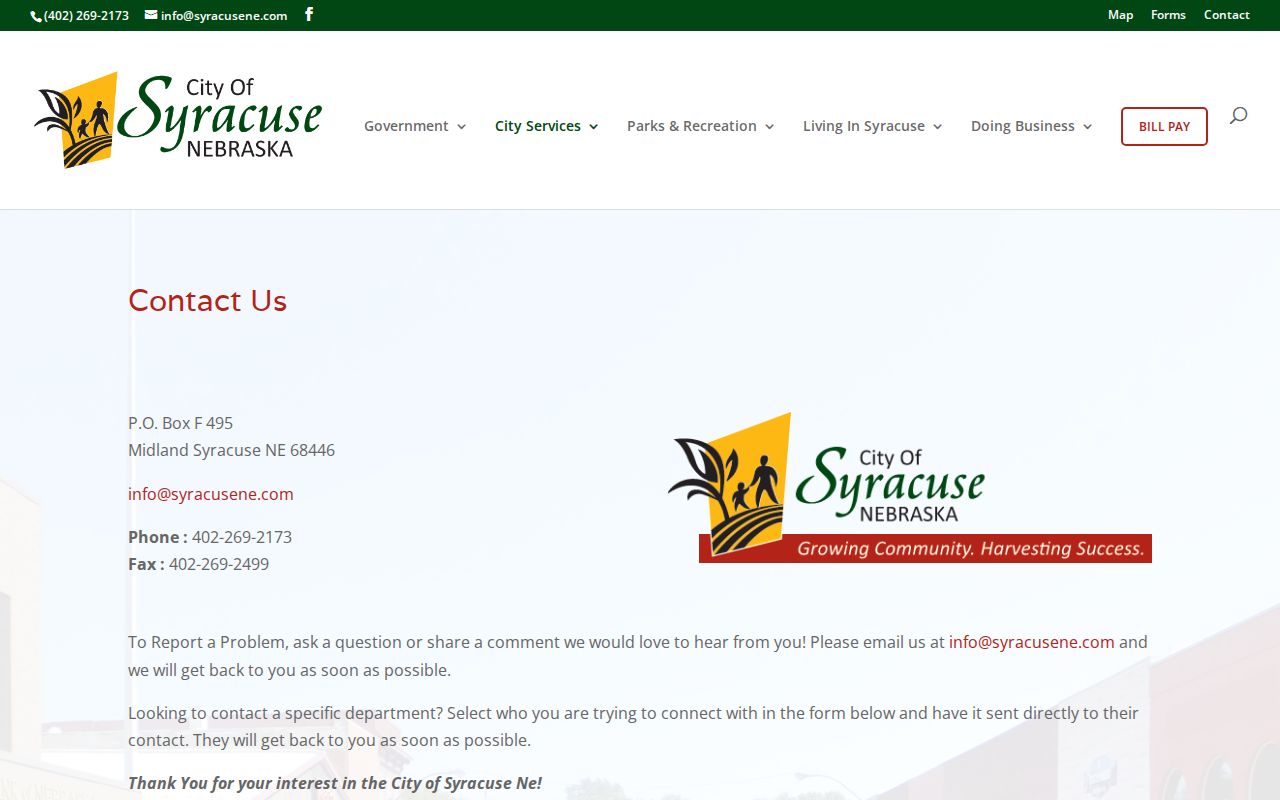 Syracuse criminal records general city contact form
